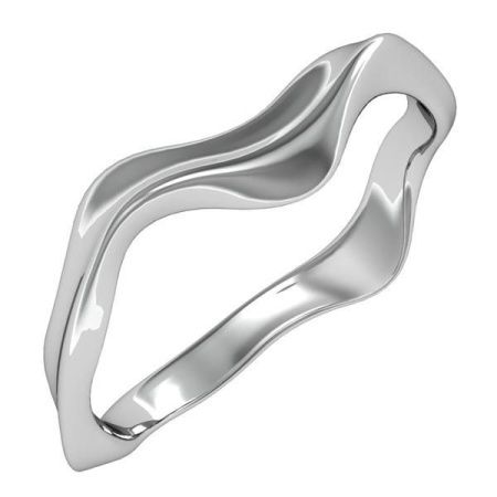 Кольцо из серебра без вставок