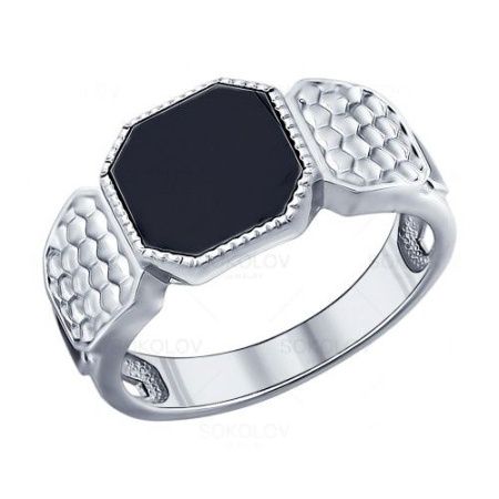 Серебряное мужское кольцо «Находчивость»