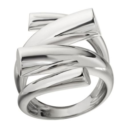 Кольцо из серебра без вставок