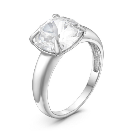 Кольцо из серебра с ювелирным кристаллом