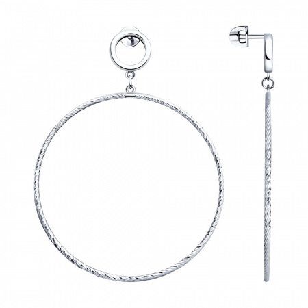 Серьги из серебра (SOKOLOV)