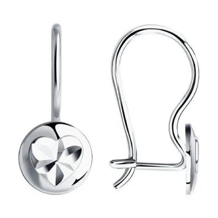 Серьги из серебра (SOKOLOV)