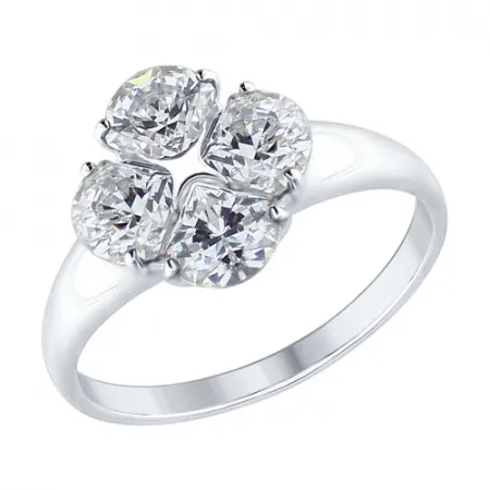 Кольцо из серебра со Swarovski Zirconia (SOKOLOV)